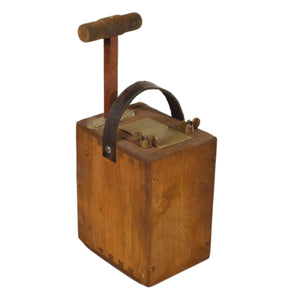 TNT Dynamite Blasting Machine Plunger Box - Museum Quality Replica Prop